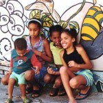 Children Posing for Photos, Havana, Cuba, Dec. 2003