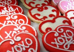 Valentine's Day Cookies, Edgars Bakery, Birmingham, Ala., Feb. 2010