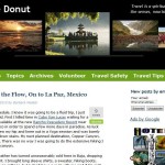 Follow Barbara on Her Four-month Trekking Adventrue at holeinthedonut.com