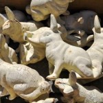 Sarasota Cast Iron Rabbits from Sarasota Architectural Salvage, March 2010