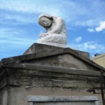 Angel Headstone in New Orleans Cemetery