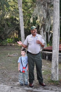 National Park Service Ranger on Cumberland Island National Seashore, Georgia