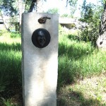 A Face at Faces Bridge by Artist Randy Hand in Loveland, Colorado