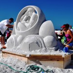 "Circle of Life" by Sandis Kondrats & Sue McGraw, Won the 2010 2010 Siesta Key Crystal Classic Master Sand Sculpting Competition 