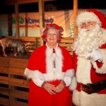 See Santa and Mrs. Claus Along with Reindeer During Lowry Park Zoo