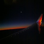 Ribbon of Red Sunrise Over South Florida, Dec. 22, 2011