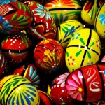 Carved Wooden Eggs from Poland, Broadway Market, Buffalo, N.Y., Dec. 23, 2011