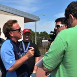 Tampa Bay Rays Manager Joe Maddon with His Auburn Colored Hair Speaks with Media, Port Charlotte, Fla., Feb. 20, 2012