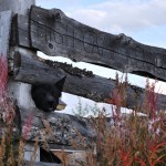 A Dog Greets Me, High Camp Kennels, Healy, Alaska A Dog Greets Me, High Camp Kennels, Healy, Alaska