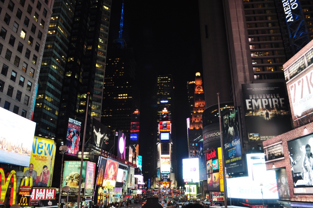 Times Square at Night, New York City, NY, April 2012 Times Square at Night, New York City, NY, April 2012
