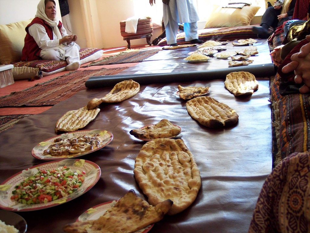 VIP Feast in Kabul, Afghanistan, March 2006