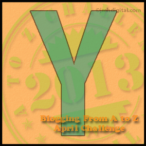 Monday, April 29, is Brought to You by the Letter “Y" Monday, April 29, is Brought to You by the Letter “Y"